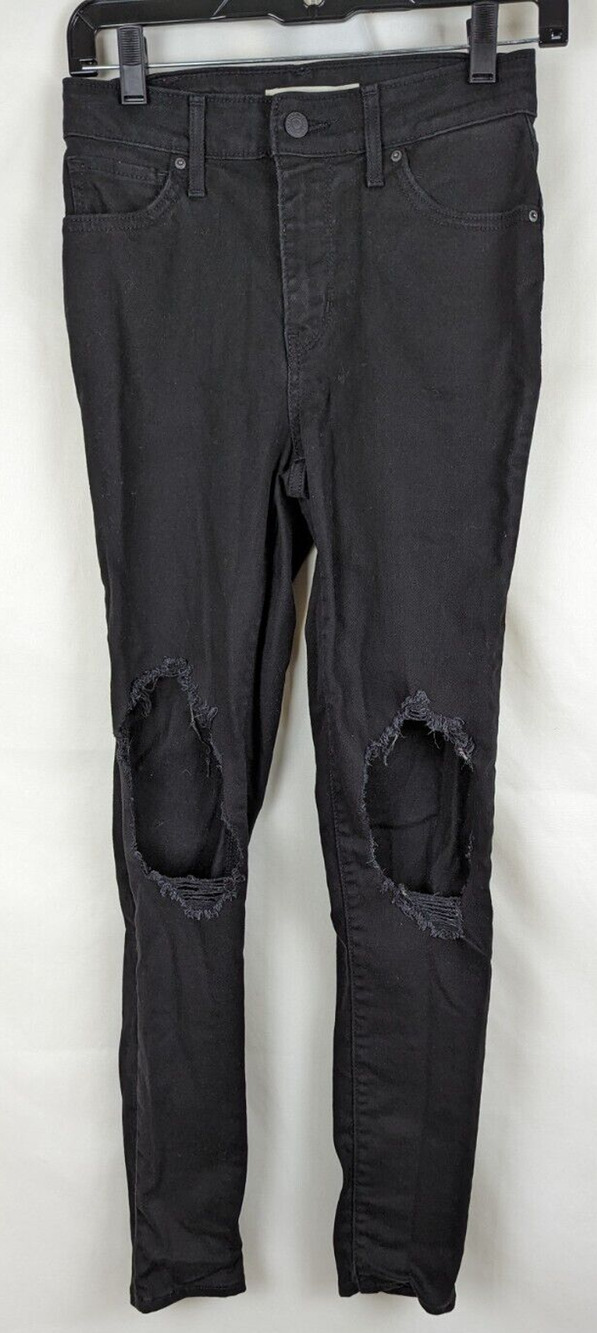 Levi's 721 High Rise Women's Skinny 26 Black
